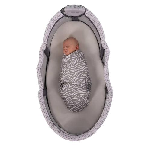 Bo Jungle Wrap Swaddling Blanket Grey And White Tiger S - Thomas 'Cocky' Hunter