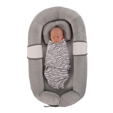 Bo Jungle Wrap Swaddling Blanket Grey And White Tiger S - Thomas 'Cocky' Hunter