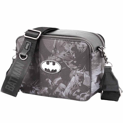 DC Comics Batman Bat-Bolso IBiscuit, Negro