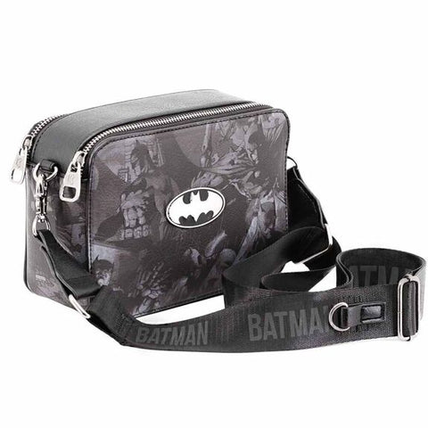 DC Comics Batman Bat-Bolso IBiscuit, Negro