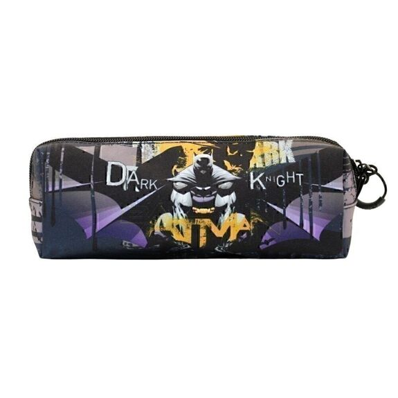 DC Comics Batman Dark Night-FAN Square Pencil Case, Gray