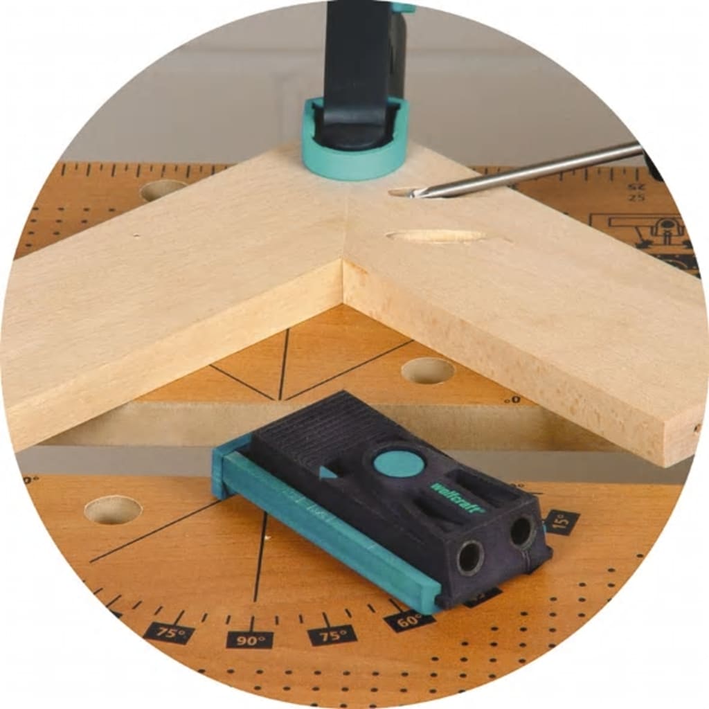 Wolfcraft Jig Set For Pocket-Hole Joinery Torx 4642100 - Thomas 'Cocky' Hunter