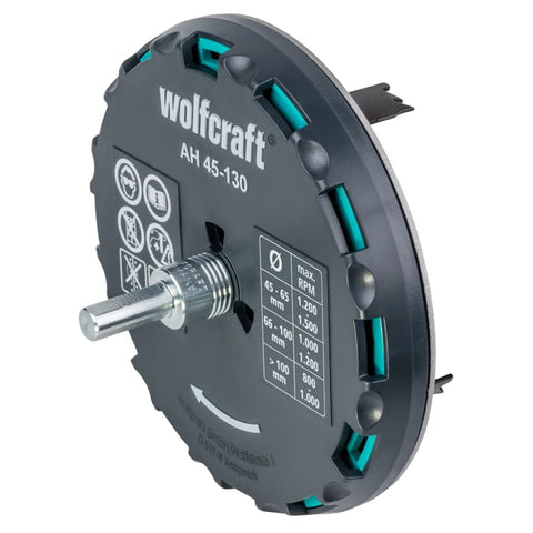 Wolfcraft Adjustable Hole Saw Ah 45-130 30 Mm Metal 5978000 - Thomas 'Cocky' Hunter