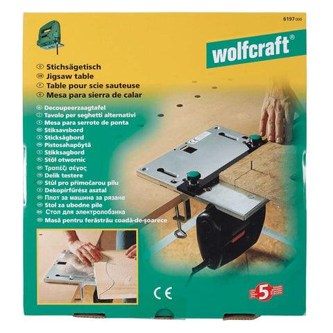 Wolfcraft Jig Saw Table 6197000 - Thomas 'Cocky' Hunter