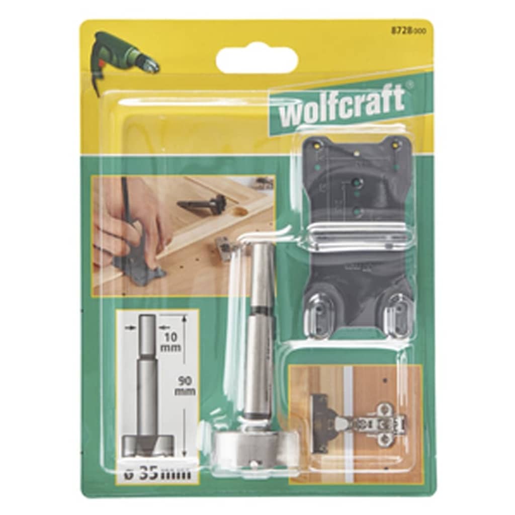 Wolfcraft 2 Piece Forstner Drill Bit Set Black - Thomas 'Cocky' Hunter