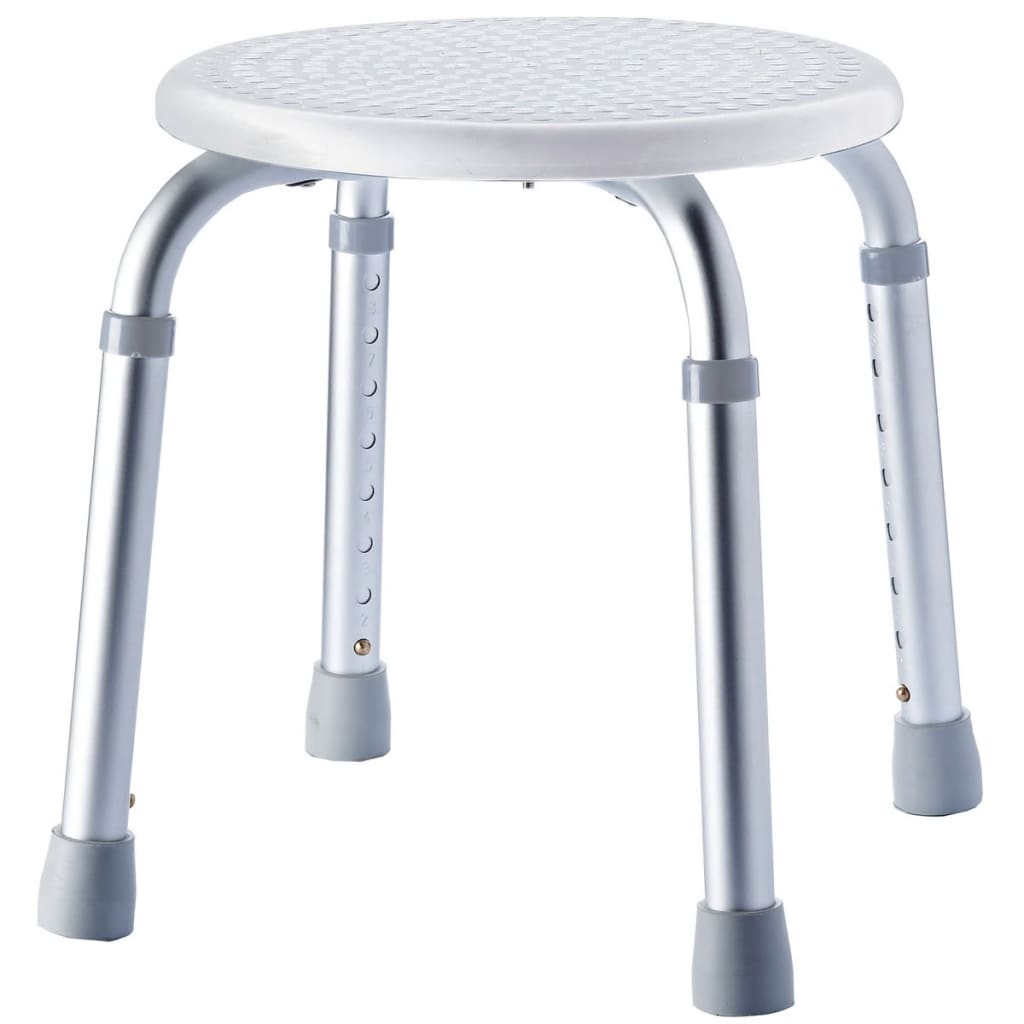 Ridder Bathroom Stool Round White 110 Kg A00603101 - Thomas 'Cocky' Hunter