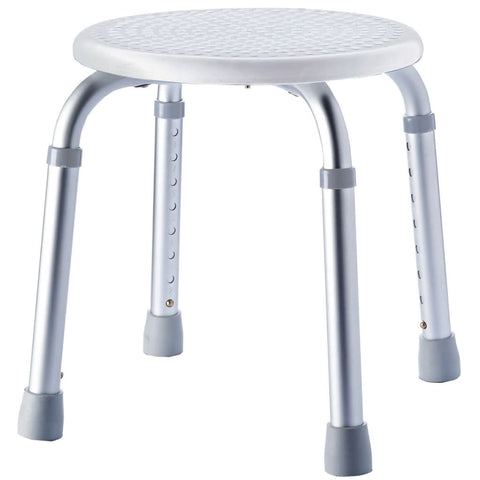 Ridder Bathroom Stool Round White 110 Kg A00603101 - Thomas 'Cocky' Hunter