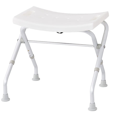 Ridder Folding Bathroom Stool 110 Kg White A0050301 - Thomas 'Cocky' Hunter