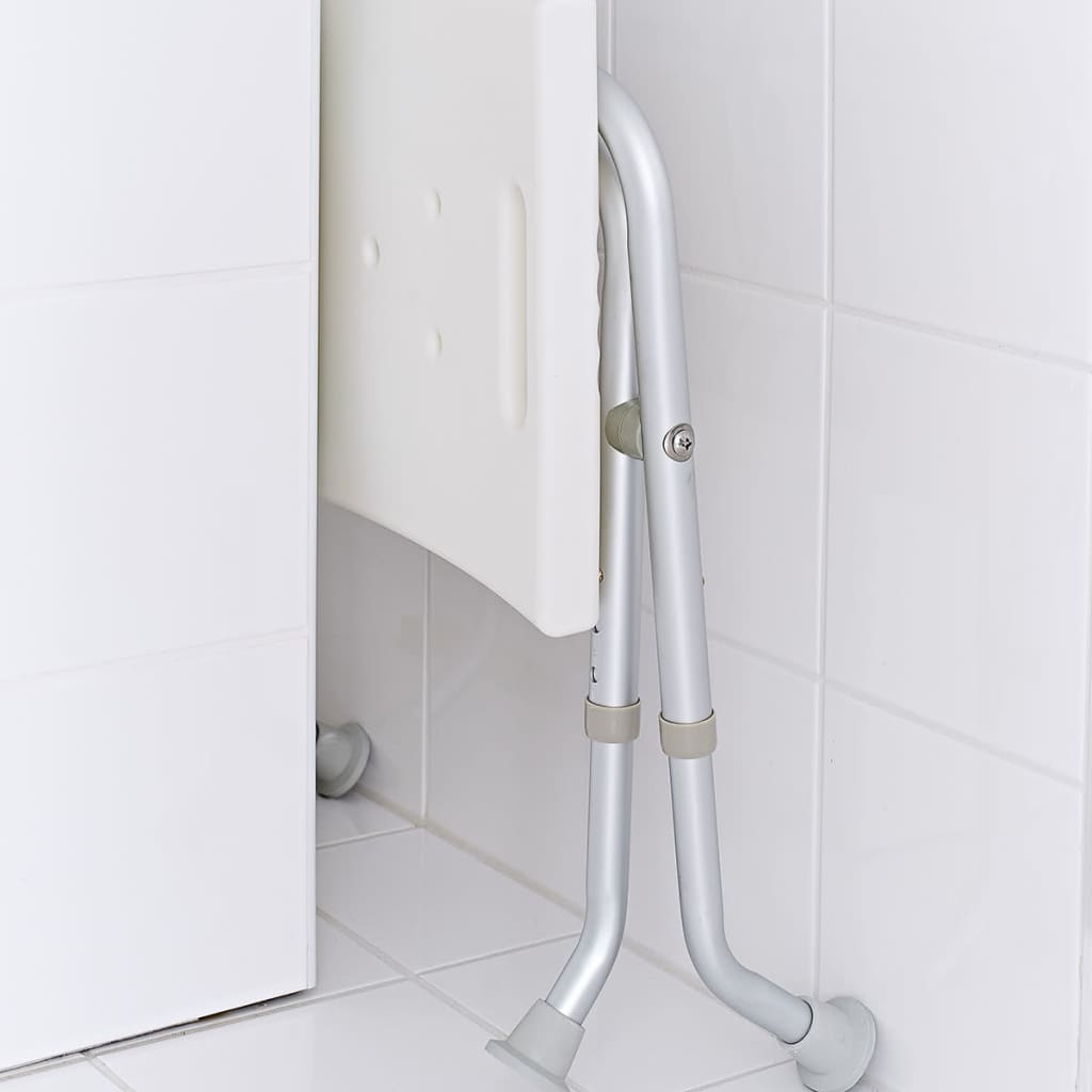 Ridder Folding Bathroom Stool 110 Kg White A0050301 - Thomas 'Cocky' Hunter