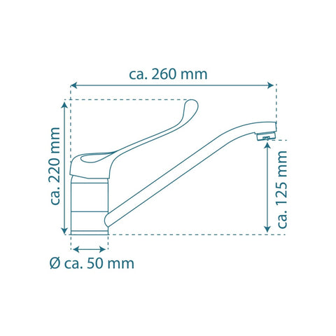 Schütte Sink Mixer Vital Chrome - Thomas 'Cocky' Hunter