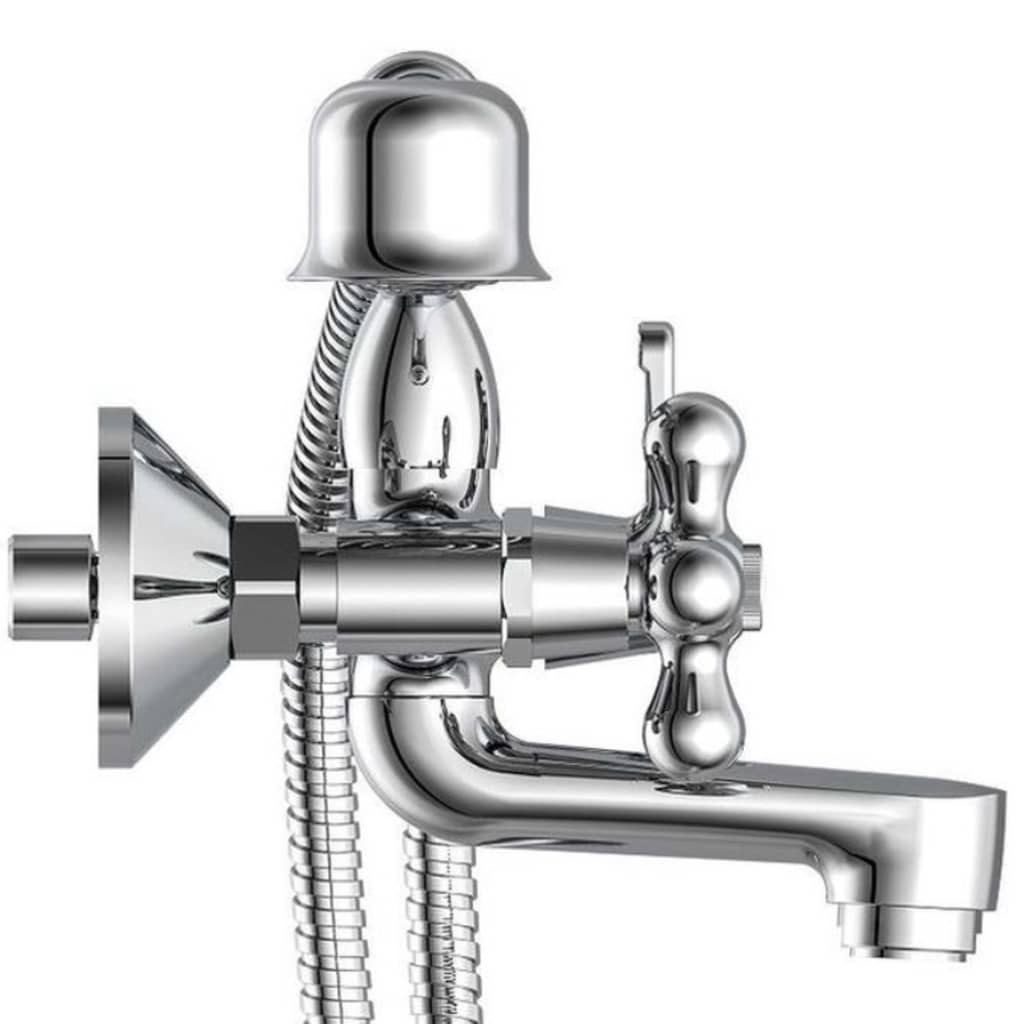 Schütte 2-Handle Bath Mixer With Hand Shower Elk Chrome - Thomas 'Cocky' Hunter