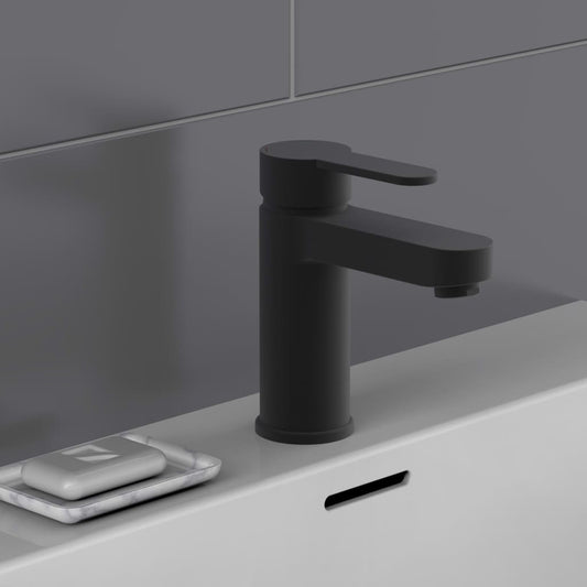 Schütte Basin Mixer Elephant Matt Black - Thomas 'Cocky' Hunter