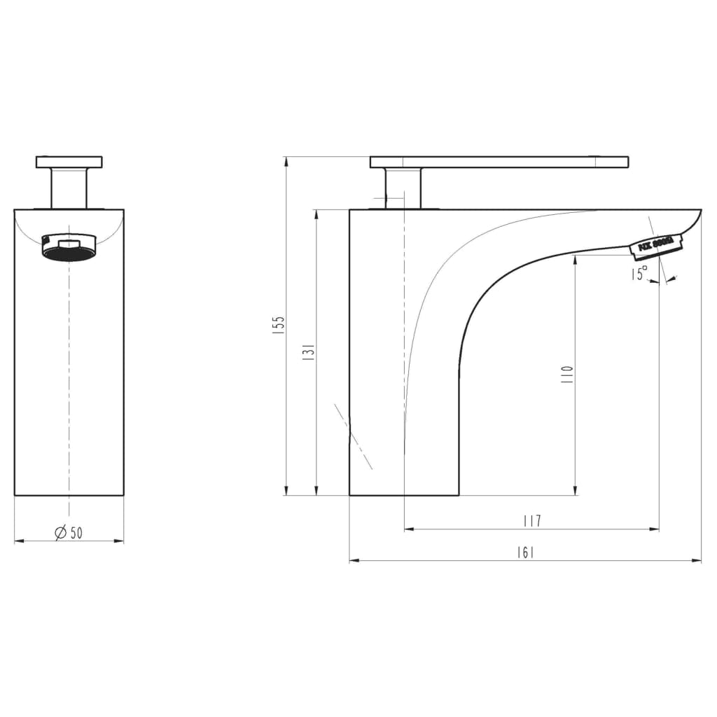 Schütte Basin Mixer Orca Chrome - Thomas 'Cocky' Hunter