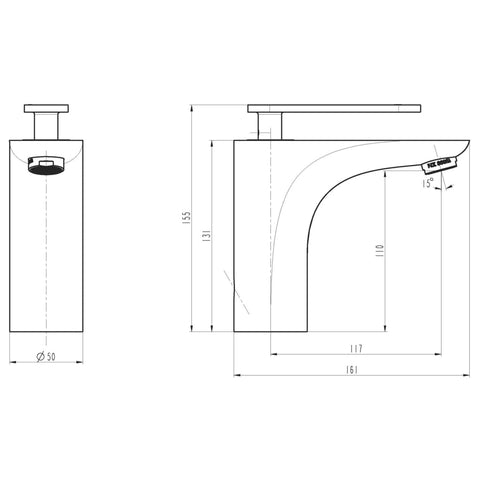 Schütte Basin Mixer Orca Chrome - Thomas 'Cocky' Hunter