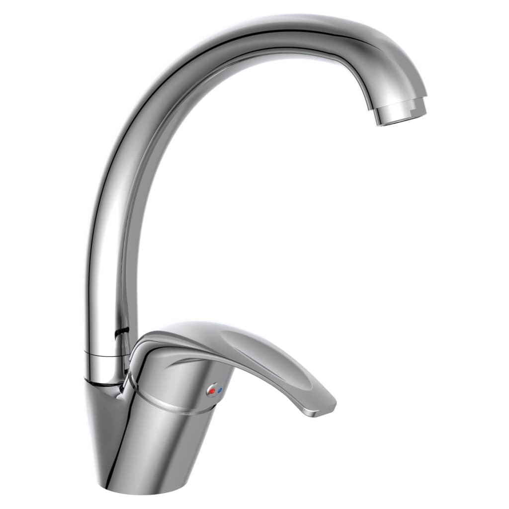 Schütte Sink Mixer With Round Spout Diziani Chrome - Thomas 'Cocky' Hunter