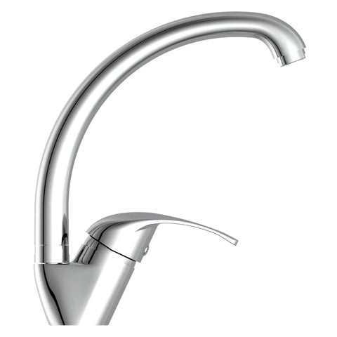 Schütte Sink Mixer With Round Spout Diziani Chrome - Thomas 'Cocky' Hunter