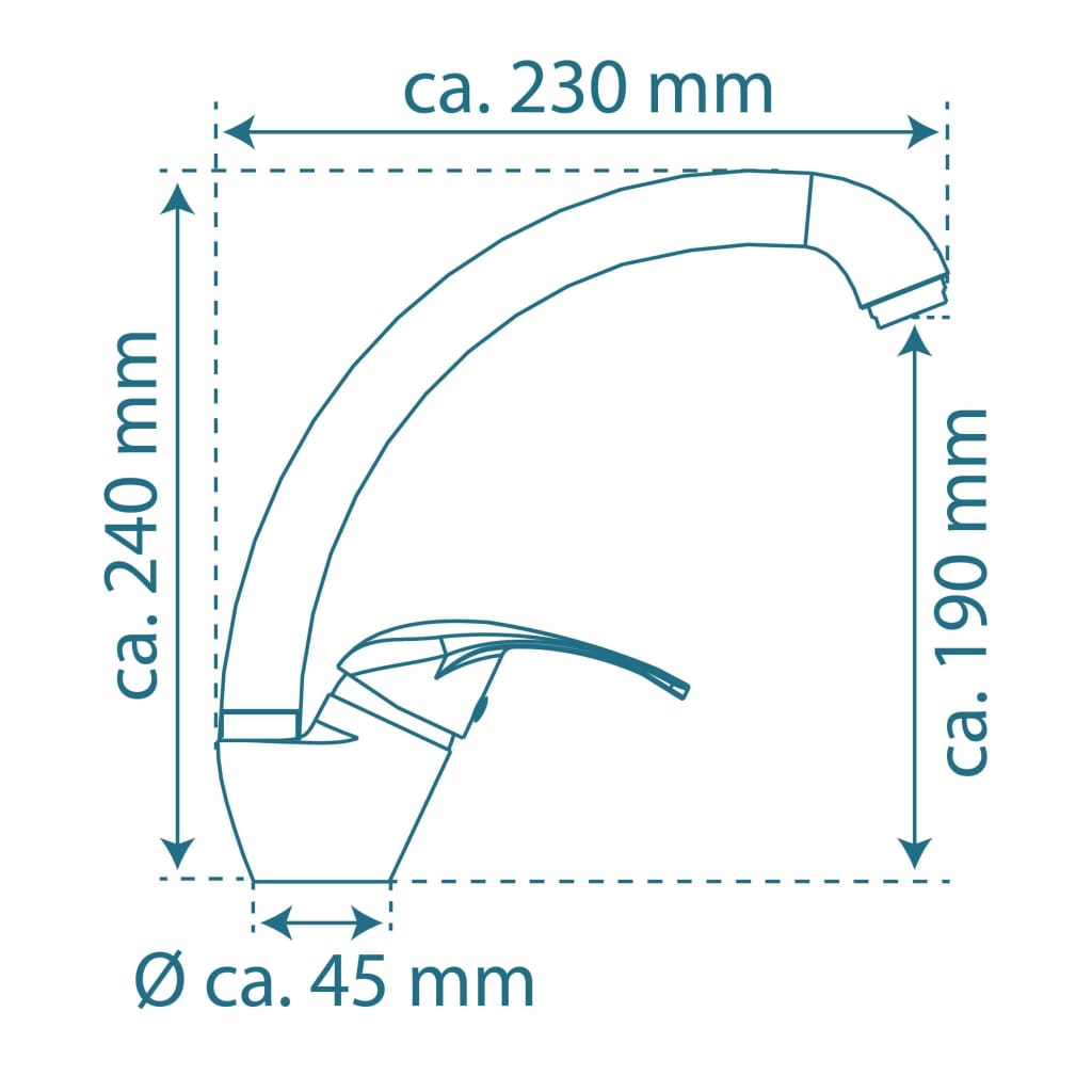 Schütte Sink Mixer With Round Spout Diziani Chrome - Thomas 'Cocky' Hunter