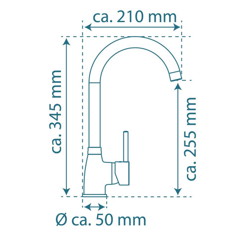 Schütte Sink Mixer Manetti Chrome - Thomas 'Cocky' Hunter