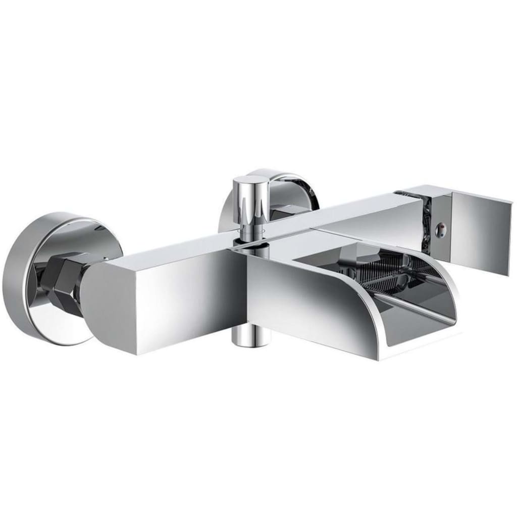 Schütte Bath Mixer With Waterfall Spout Idrovia Chrome - Thomas 'Cocky' Hunter