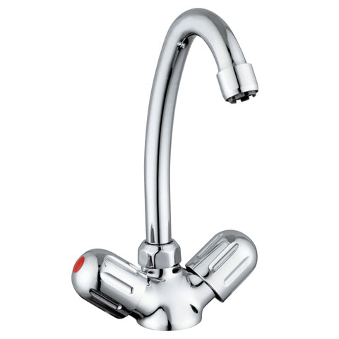 Schütte 2-Handle Sink Mixer Peruzzi Low Pressure Chrome - Thomas 'Cocky' Hunter