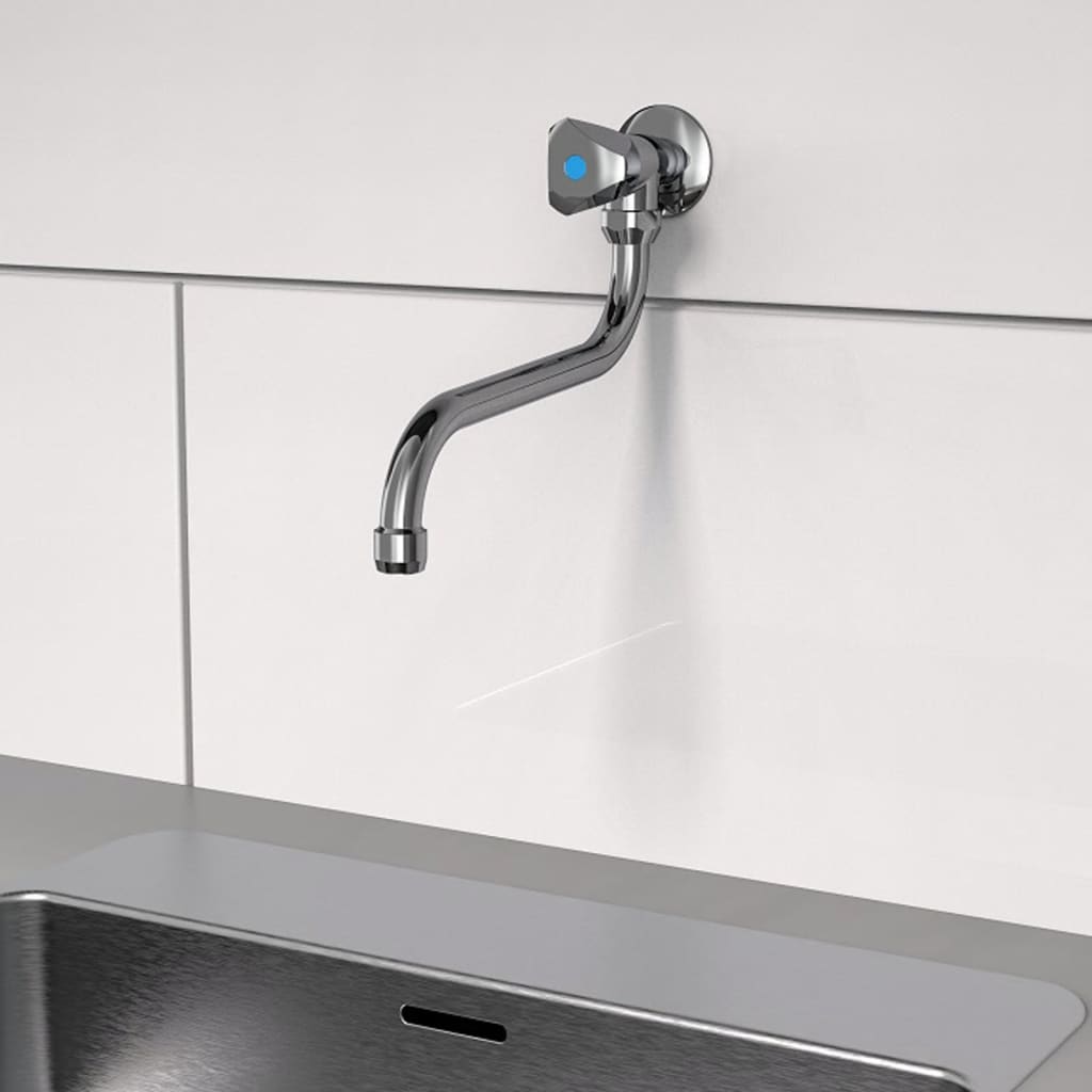 Schütte Wall-Mounted Swivel Tap Carneo Chrome - Thomas 'Cocky' Hunter