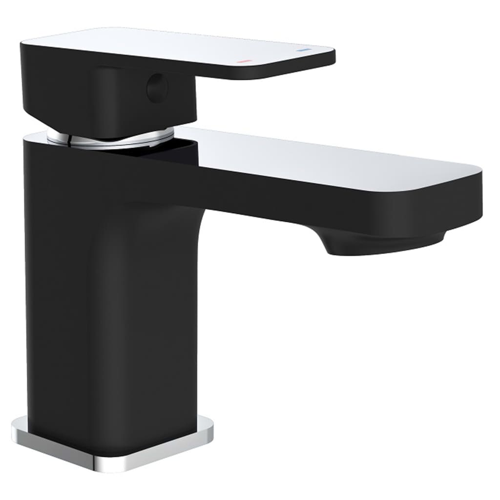 Schütte Basin Mixer Madasgaskar Chrome And Matt Black - Thomas 'Cocky' Hunter