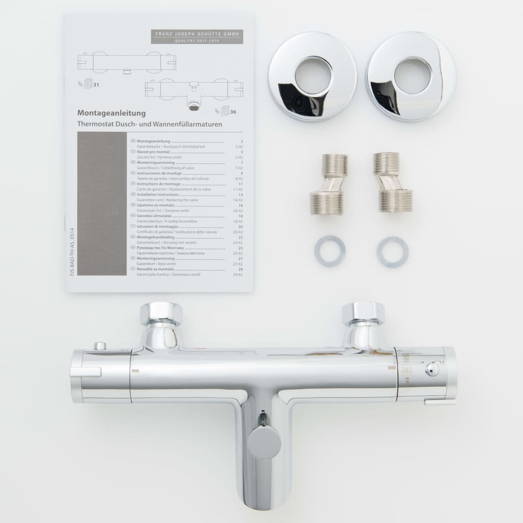 Schütte Thermostatic Bath Shower Mixer Tap London - Thomas 'Cocky' Hunter