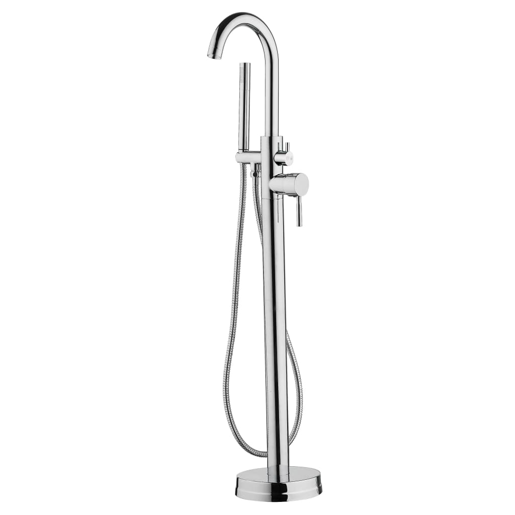 Schütte Bath Shower Mixer Tap With Shower Set Cornwall Chrome - Thomas 'Cocky' Hunter