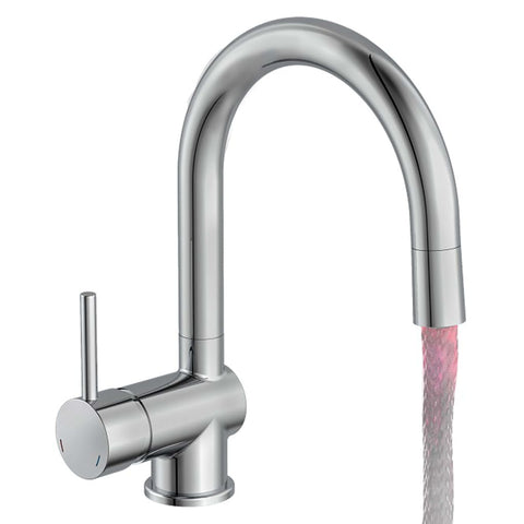 Schütte Sink Mixer With Led Stella Chrome - Thomas 'Cocky' Hunter