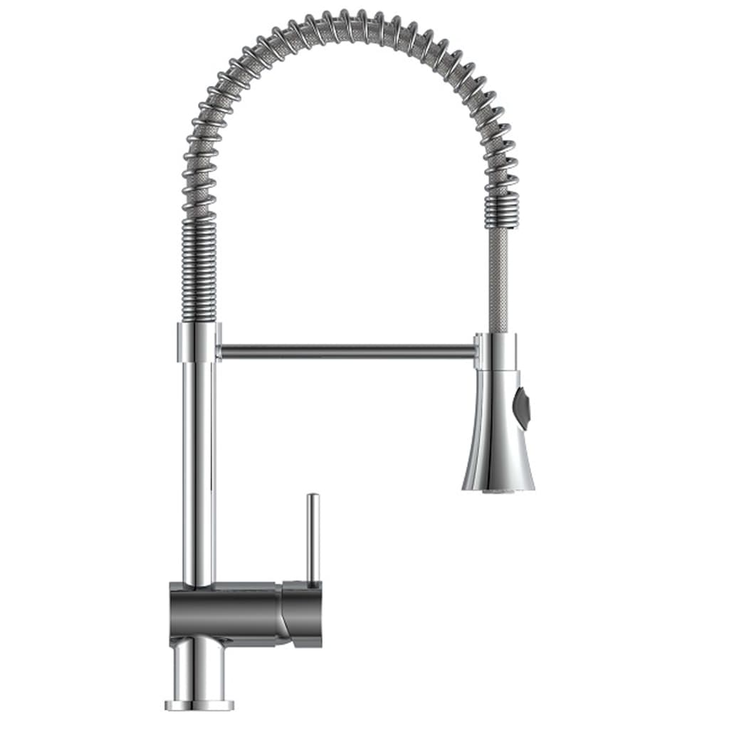 Schütte Sink Mixer With Spiral Spring Cornwall Low Pressure Chrome - Thomas 'Cocky' Hunter