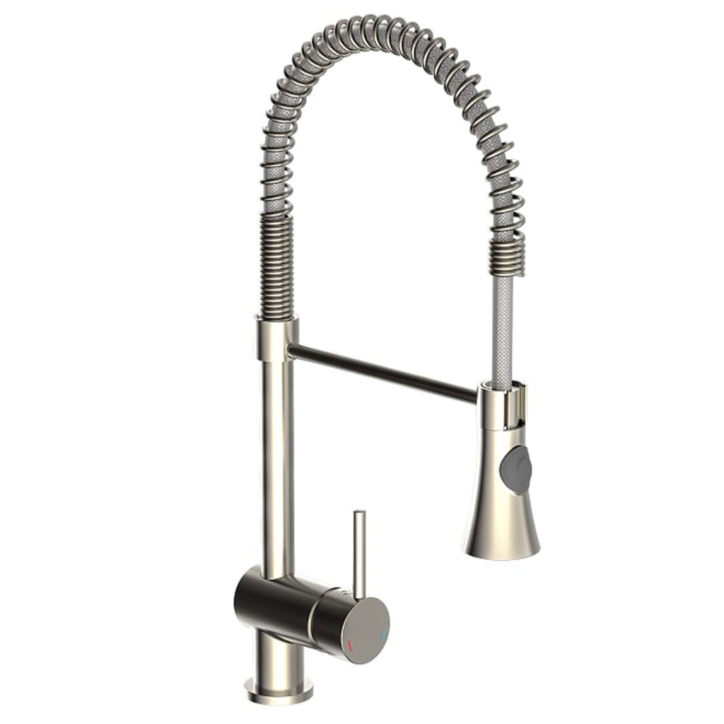 Schütte Sink Mixer With Spiral Spring Cornwall Low Pressure Chrome - Thomas 'Cocky' Hunter