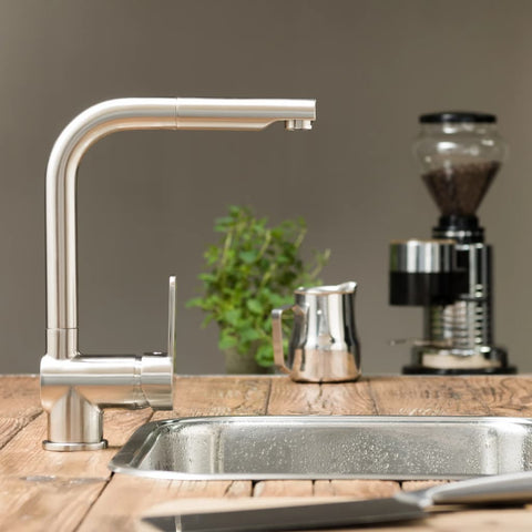 Schütte Sink Mixer London Stainless Steel - Thomas 'Cocky' Hunter