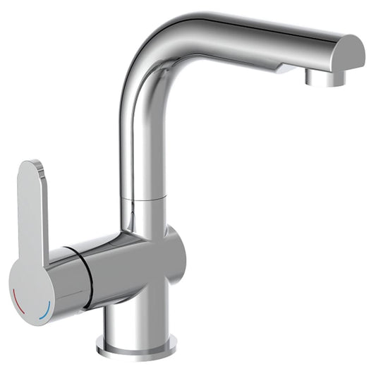 Schütte Basin Mixer With Pull-Out Spray London Chrome - Thomas 'Cocky' Hunter