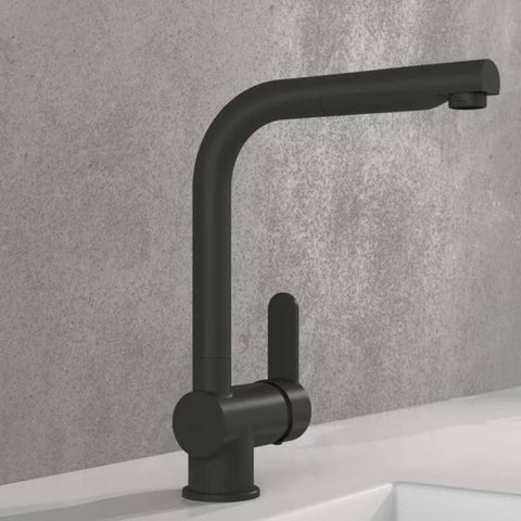 Schütte Kitchen Mixer Tap With Pull-Out Spout London Matte - Thomas 'Cocky' Hunter