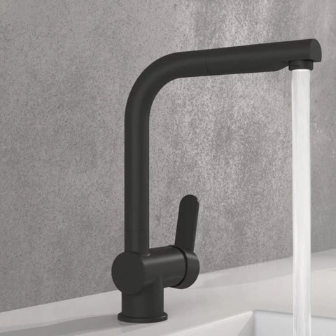 Schütte Kitchen Mixer Tap With Pull-Out Spout London Matte - Thomas 'Cocky' Hunter