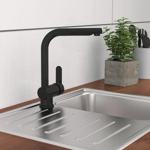 Schütte Kitchen Mixer Tap With Pull-Out Spout London Matte - Thomas 'Cocky' Hunter