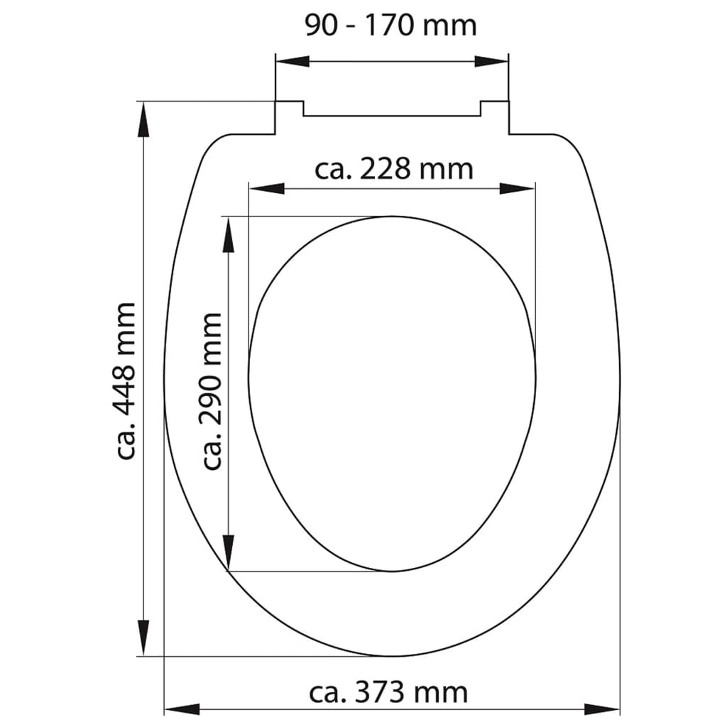 Schütte Duroplast Toilet Seat With Soft-Close White - Thomas 'Cocky' Hunter