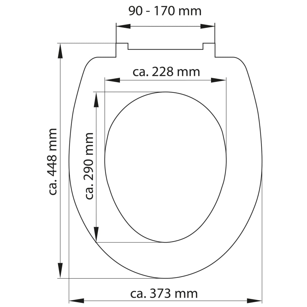 Schütte Toilet Seat With Soft-Close Frog King - Thomas 'Cocky' Hunter