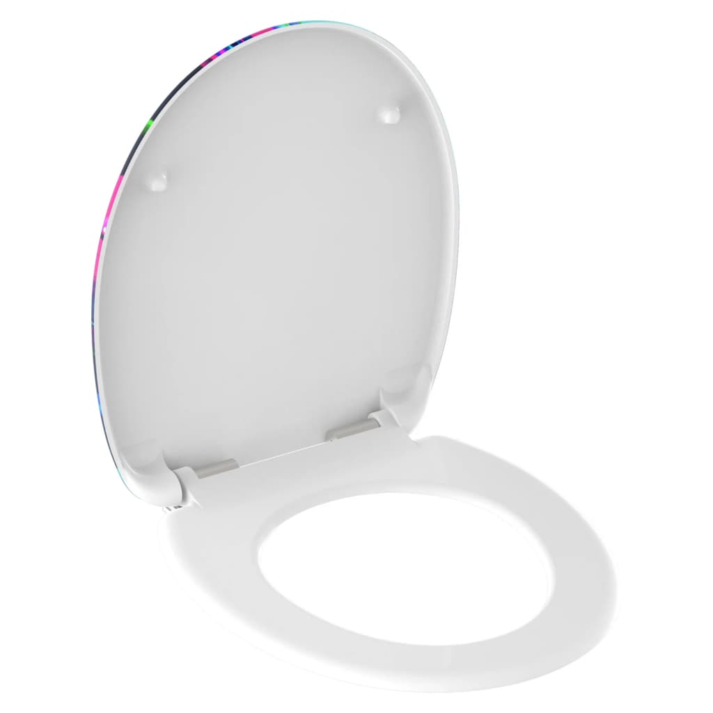 Schütte Toilet Seat With Soft-Close Neon Paint - Thomas 'Cocky' Hunter