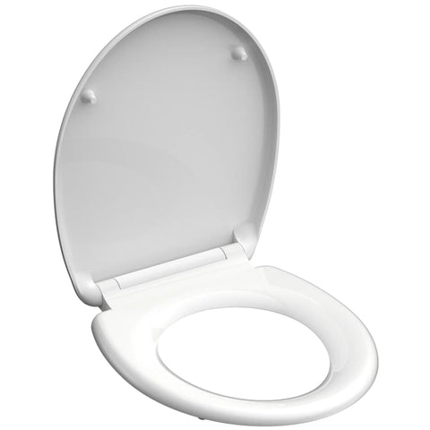 Schütte Toilet Seat White Duroplast - Thomas 'Cocky' Hunter