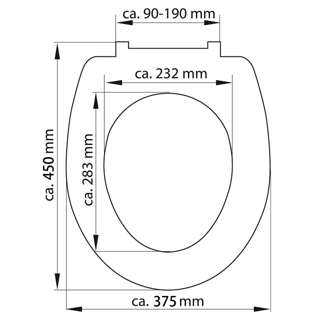 Schütte Duroplast Toilet Seat With Soft-Close Quick Release Anthrazit - Thomas 'Cocky' Hunter