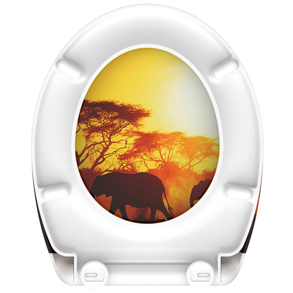 Schütte Toilet Seat With Soft-Close Quick Release Africa - Thomas 'Cocky' Hunter