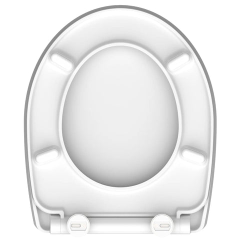 Schütte High Gloss Toilet Seat With Soft-Close Quick Release Round Dips - Thomas 'Cocky' Hunter