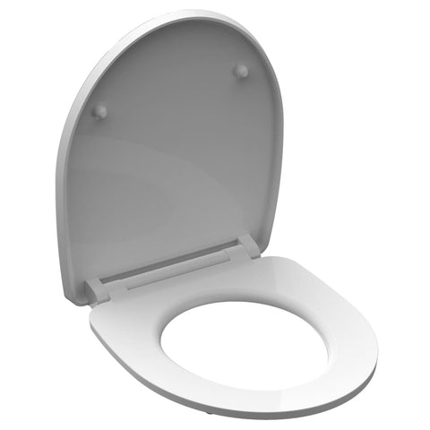 Schütte High Gloss Toilet Seat With Soft-Close Quick Release Round Dips - Thomas 'Cocky' Hunter