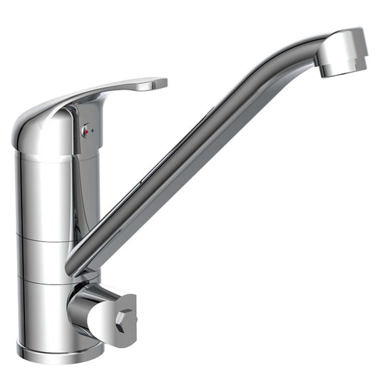 Schütte Sink Mixer With Machine Connection Ultra Chrome - Thomas 'Cocky' Hunter