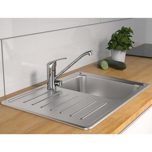 Schütte Sink Mixer With Machine Connection Ultra Chrome - Thomas 'Cocky' Hunter