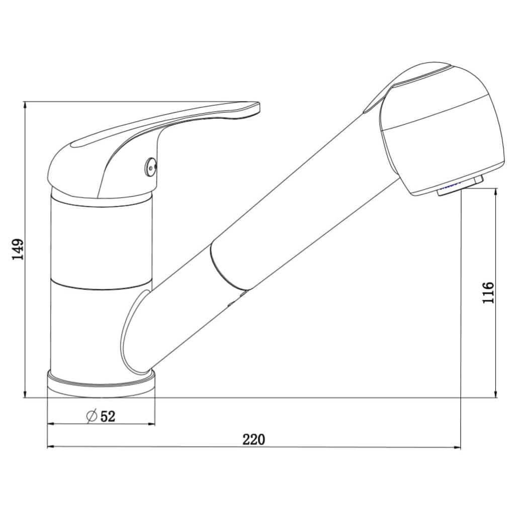 Schütte Sink Mixer Supra Chrome - Thomas 'Cocky' Hunter