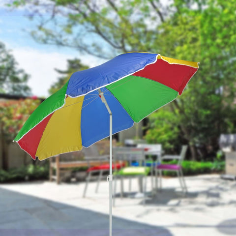 Hi Beach Parasol 150 Cm Multicolour - Thomas 'Cocky' Hunter