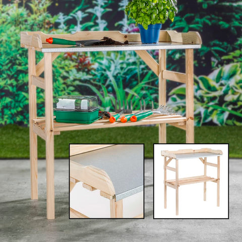 Hi Wooden Planting Table 82X38X78 Cm - Thomas 'Cocky' Hunter