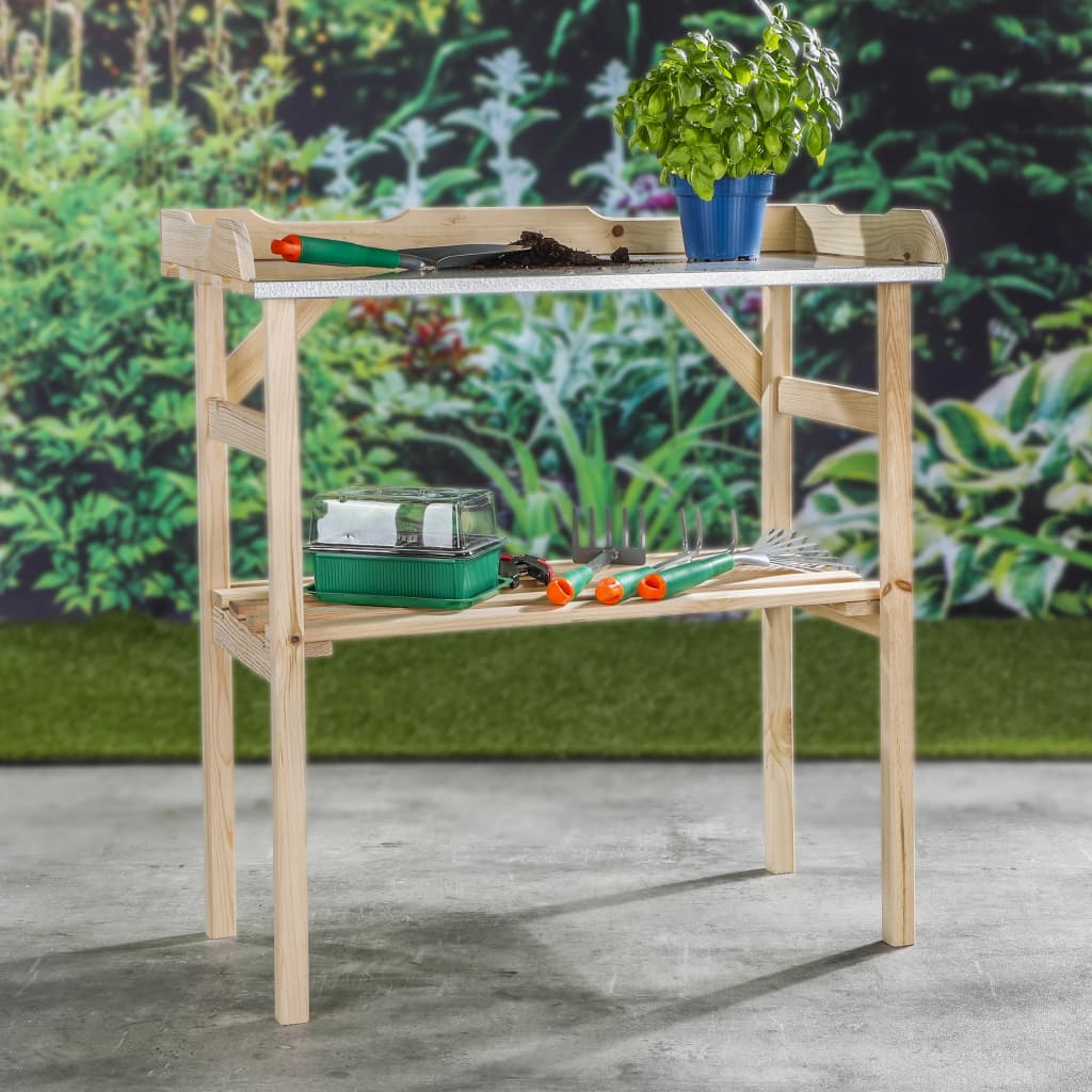 Hi Wooden Planting Table 82X38X78 Cm - Thomas 'Cocky' Hunter